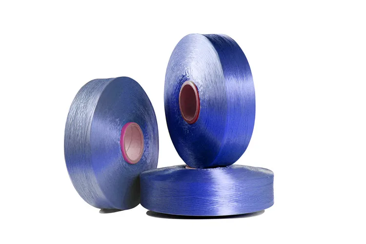 
China supplier high quality recycle yarn dope dyed fdy pp webbing yarn bright FDY multifilament yarn 