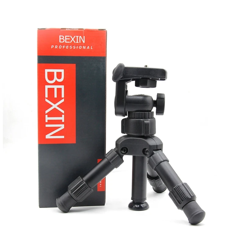 

BEXIN Small Lightweight Tabletop Camera Selfie Stick Tripod Stand for Phone Dslr Camera