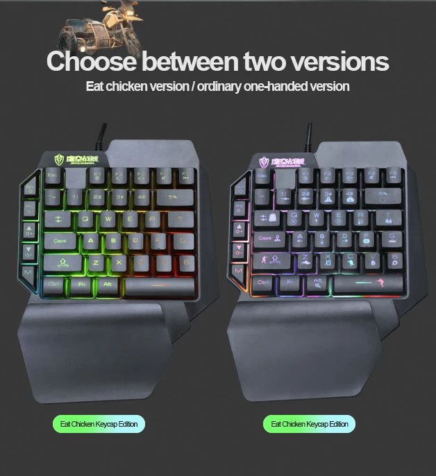 F6 Ergonomically Designed Wired Mini Keyboard Gaming Keyboard