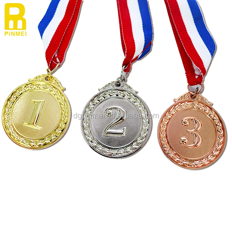 SPECIAL OFFER 10 x Badminton 50mm Metal Medals & Ribbon 
