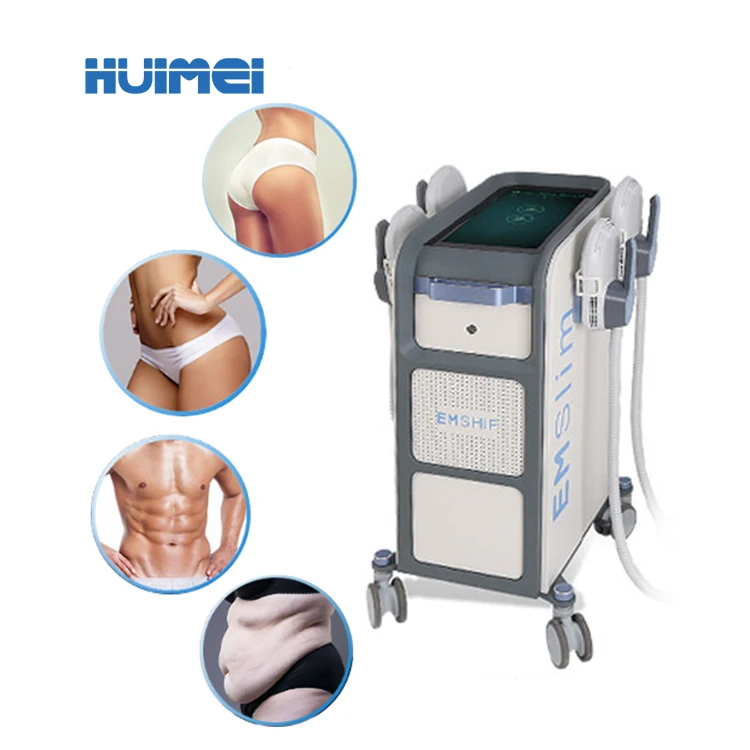 

2021 4 handles emslim neo beauty body shaping sculpting slim muscle building machine ems bodysculpt