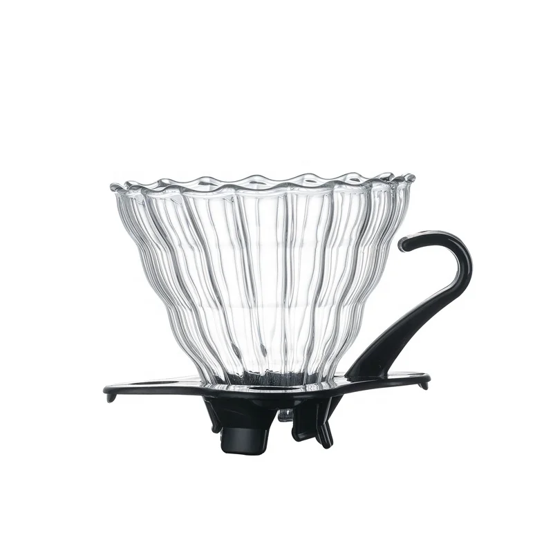 

Hot-sale Glass Coffee Maker Pour Over Cone Coffee Filter Cup for Coffee Dripper