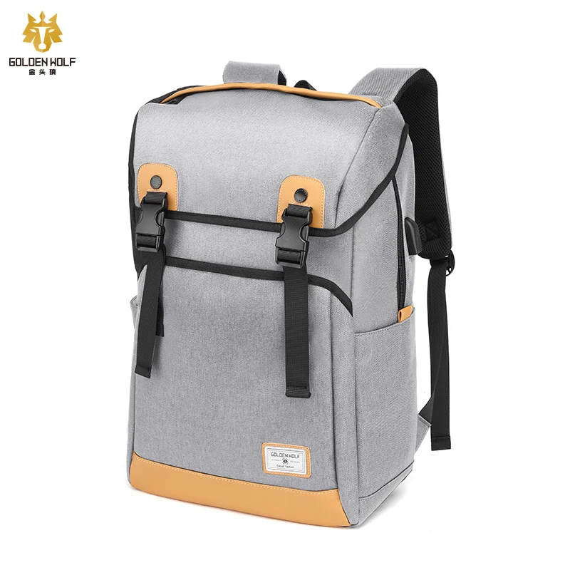 

2020 Trending Mochilas Golden Wolf Backpack Manufacturer Waterproof Men Women Travel School Business Usb Anti Theft Backpack Men