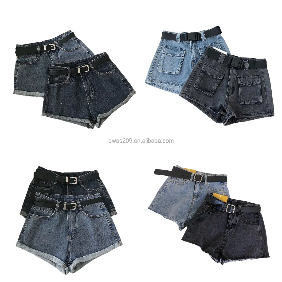

Women's denim shorts wholesale factory