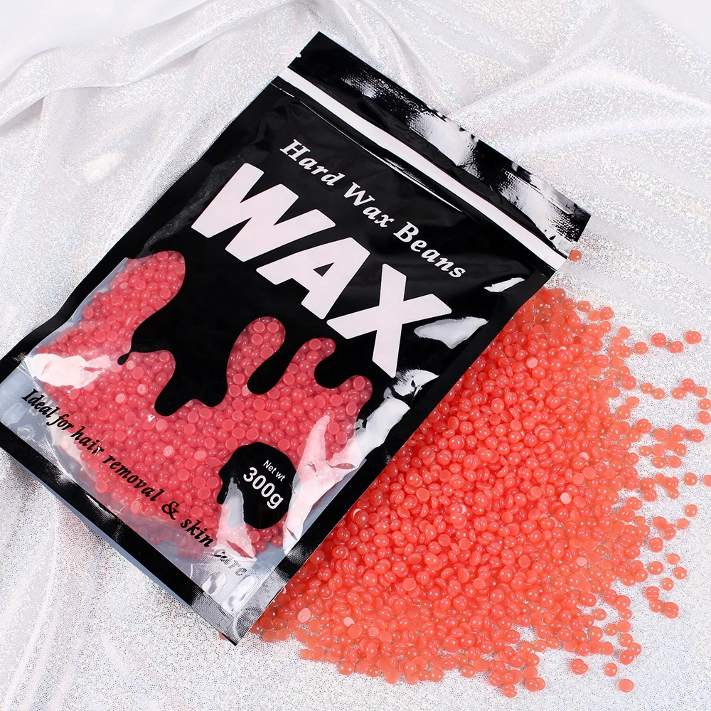 

Private label hot selling Depilatory Wax For Depilation Remover 300g Wax Beans Pearl Hair Removal