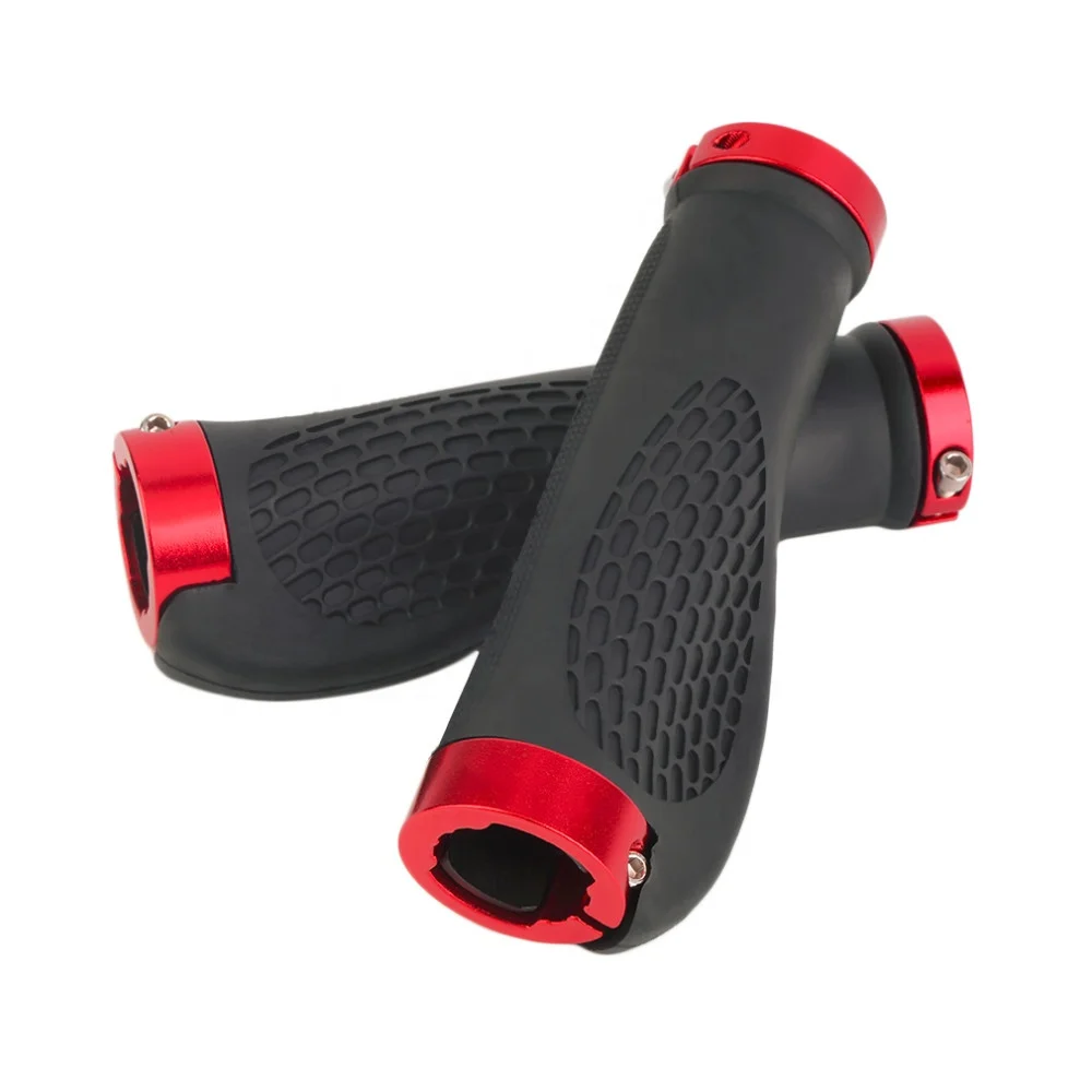 

Bike handlebar mountain bike handlebar aluminum alloy bilateral lock handle cover bicycle non-slip handlebar bicycle accessories, Customized color