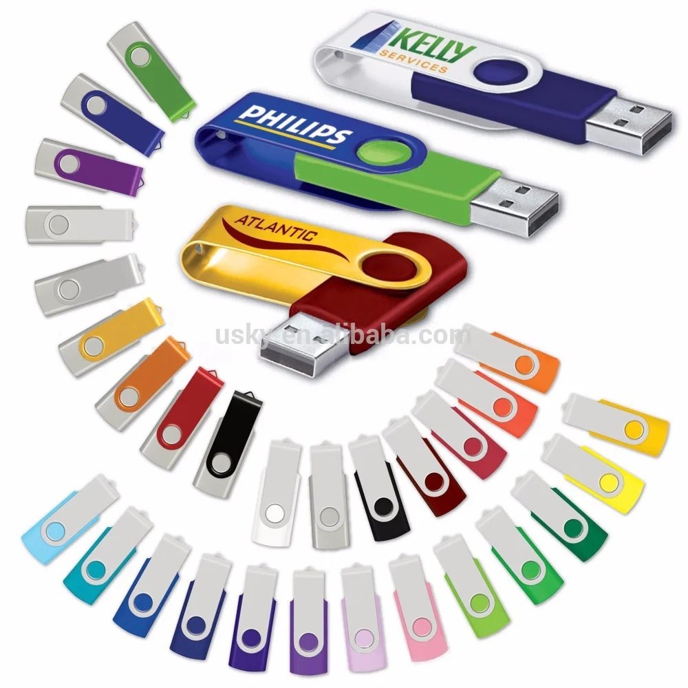 

Cheapest 4gb 8gb Usb 2.0 Swivel Usb Flash Drive Stick Memory Pen Drive 16gb 32gb Free Color Custom Print Logo Printing, Multicolor