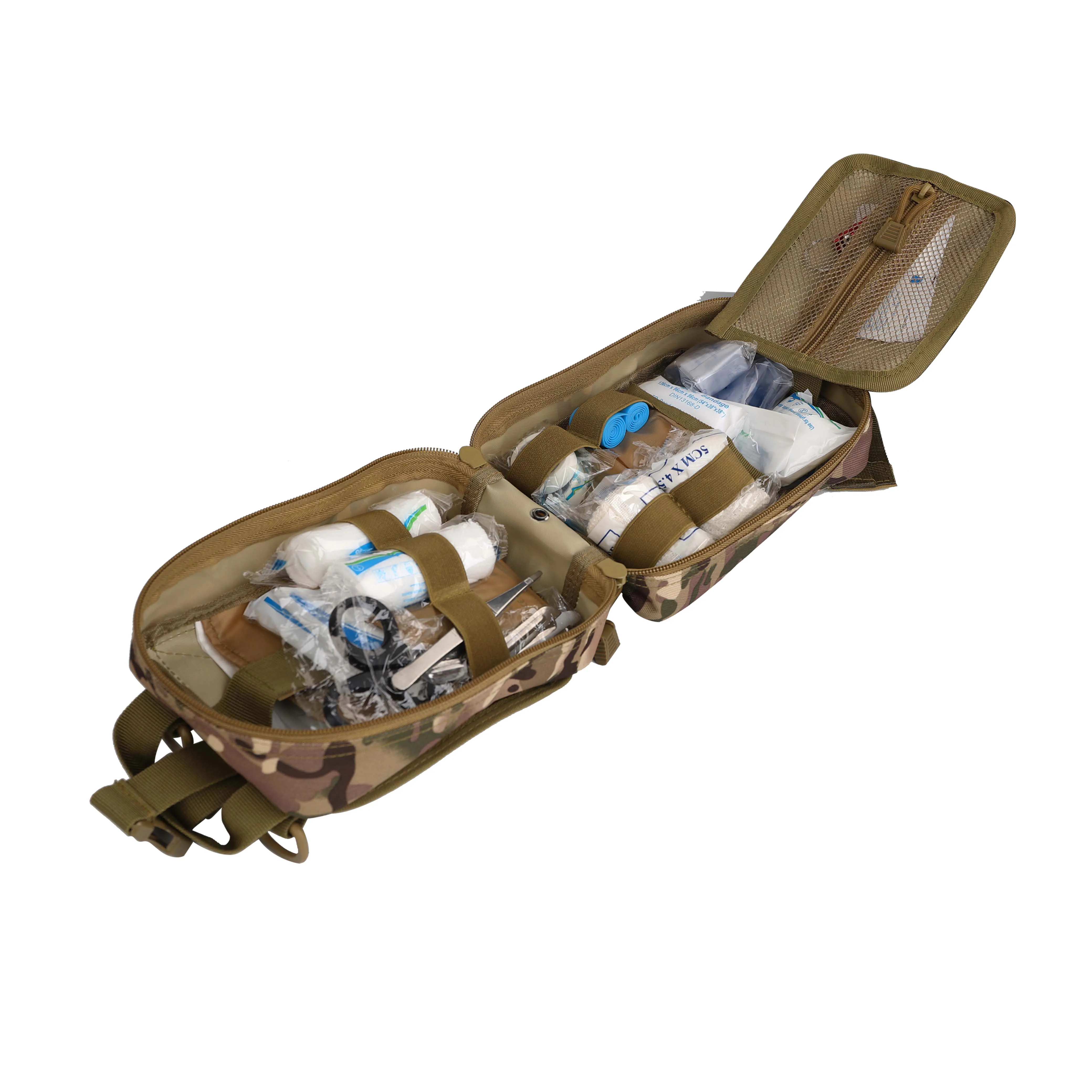 Iso Military Tactical First Aid Kit With Medical Supplies,Survival