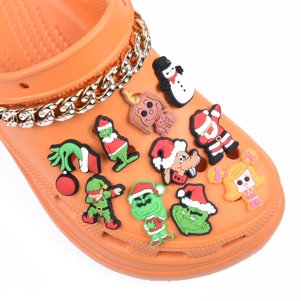 

Popular Powerfull Girl Monster Anime Pumpkin Halloween Hocus Pocus Nightmare Stitch frozen Horror Shoes Charms for Xmas Gifts, Jewelry