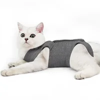 

Anti Licking Cute Cotton Pet Recovery Suit For Women Cat Surgery Clothes