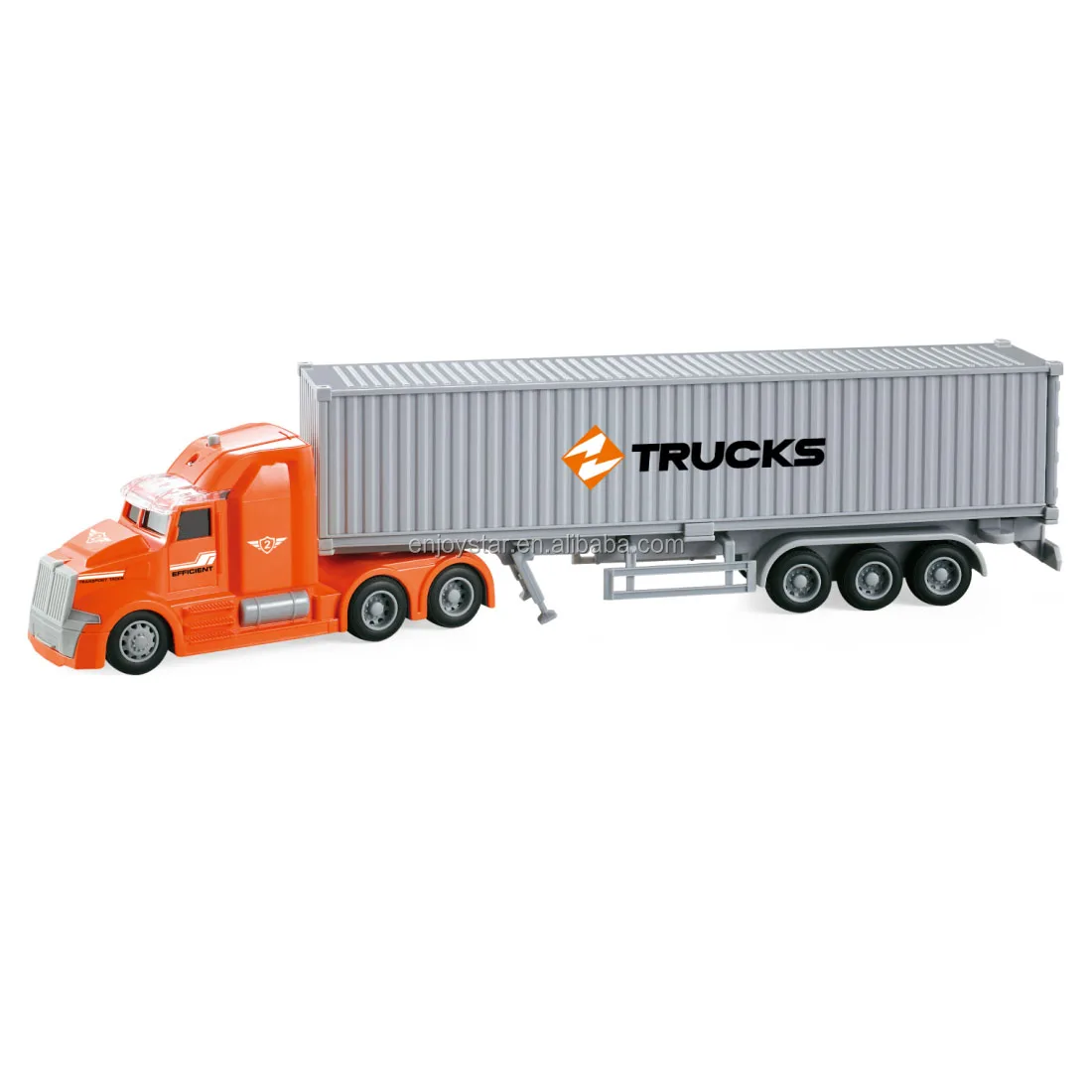 Amazon Hot Selling 1:50 Shipping Container Truck Transporter Inertia