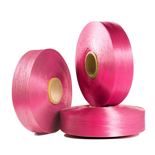 
China supplier high quality recycle yarn dope dyed fdy pp webbing yarn bright FDY multifilament yarn 