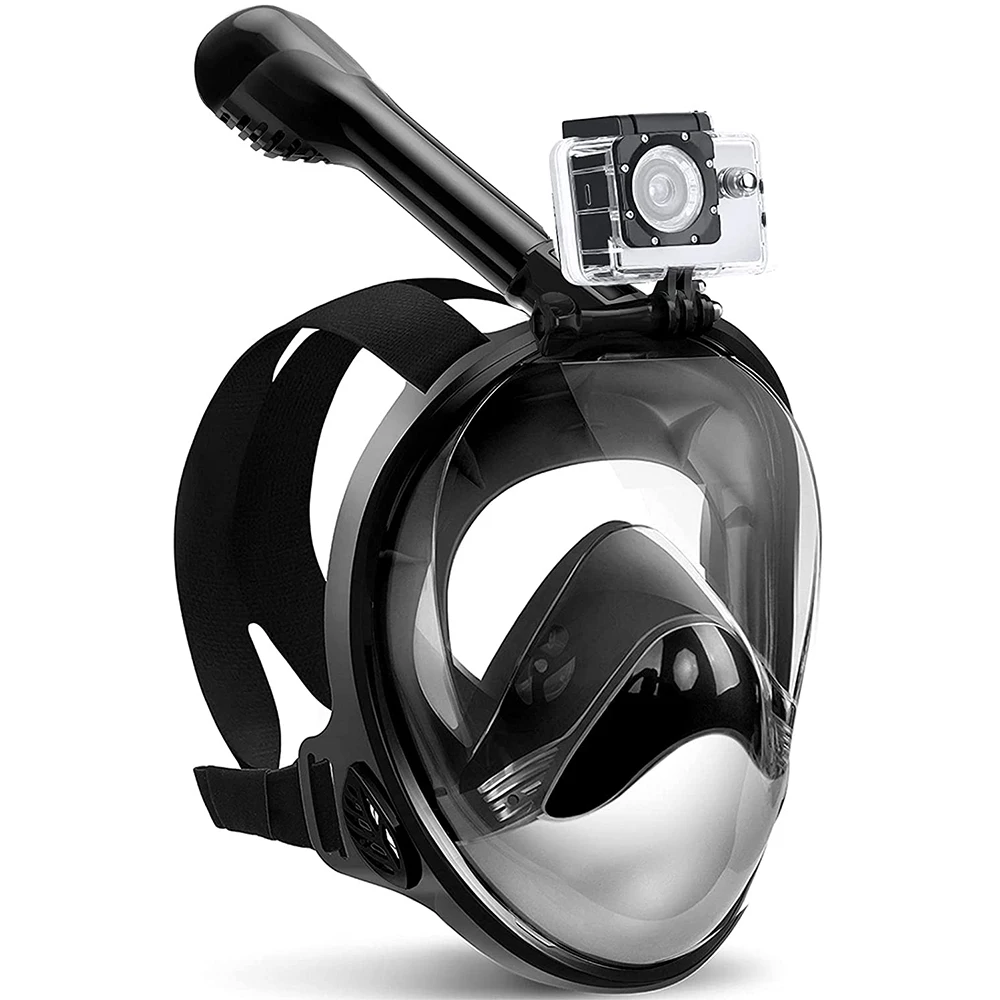 

Hot Selling Anti Fog Anti Leak Soft Silicone Diving Equipment Swimming Camera Mount Snorkeling Diving Masks