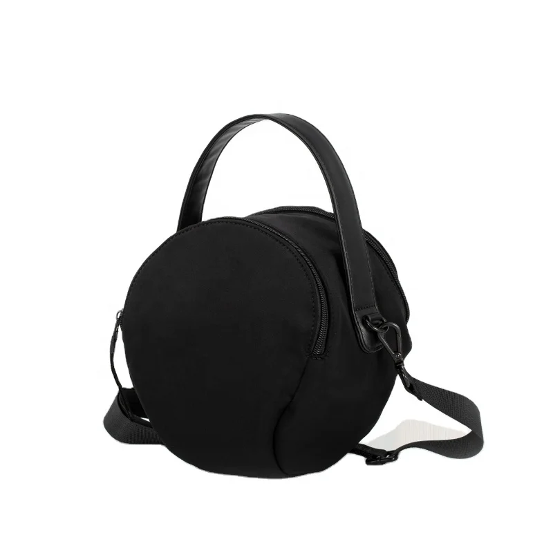 

Japan Supplier FEON 2021 New Arrivals EAR Fashion High Quality Nylon Ball Shape Handbags for Women