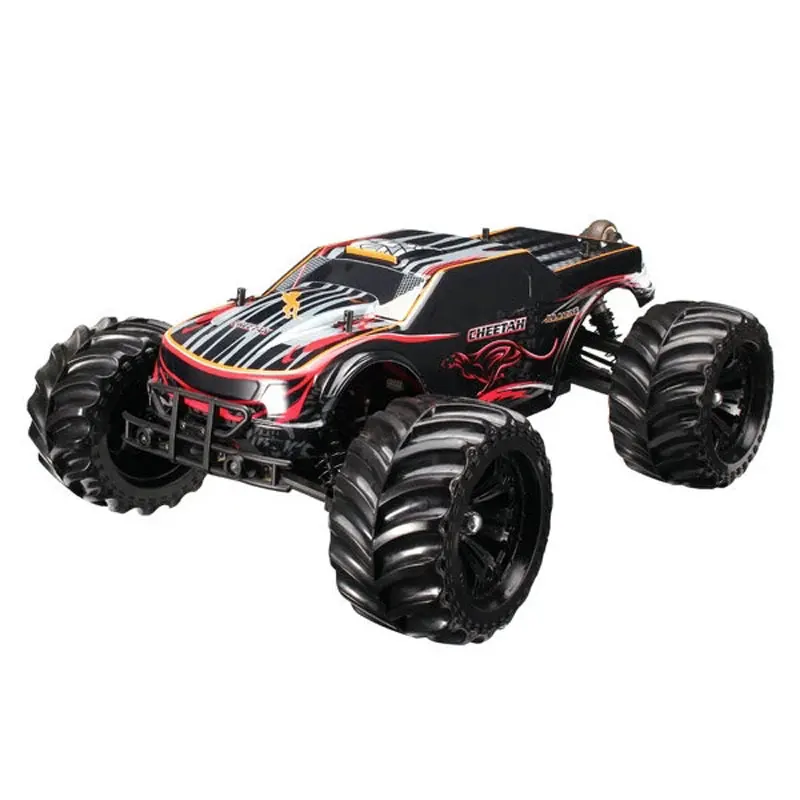 

2022 Hot 80km/h JLB Racing Cheetah 4WD 1/10 Brushless Racing Car RTR Highspeed Car Monster Truck Off-Road Vehicle Christmas G, Red