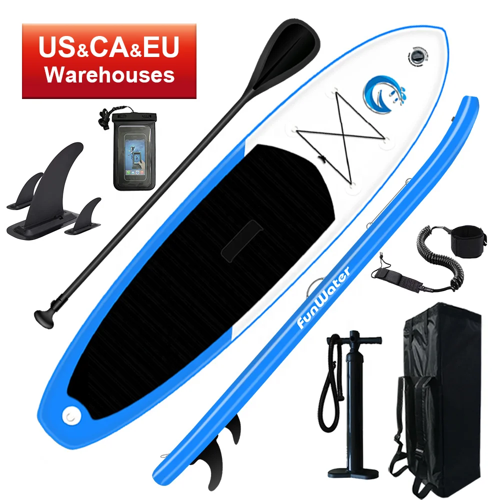 

FUNWATER Drop Shipping Surf Paddle Boards Sup inflatable paddle board Sup Paddle Board Surfboard for Offshore Waters