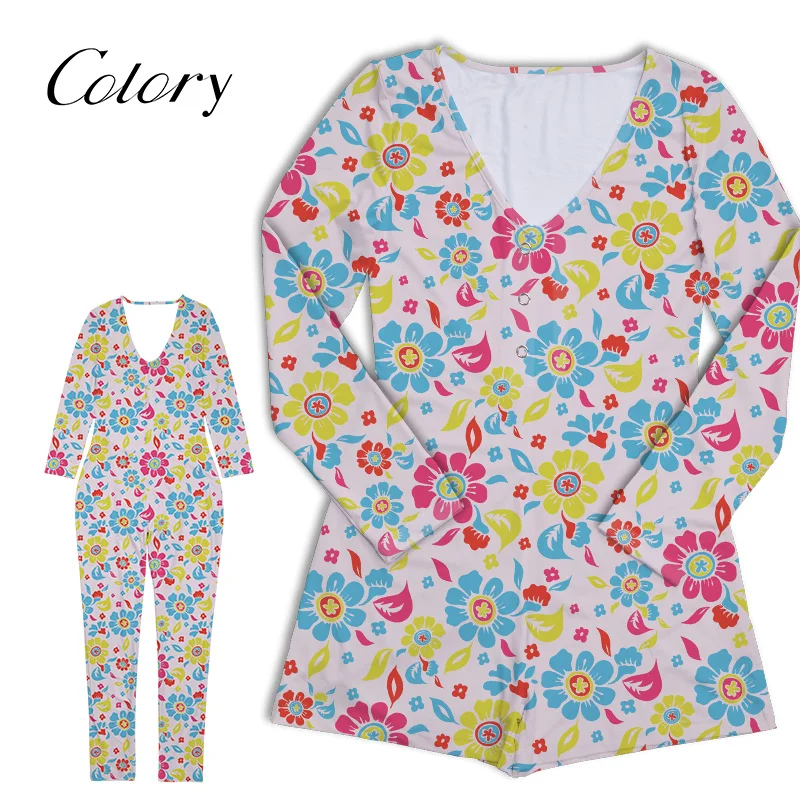 

Wholesale Custom Sleepwear Sexy Adult Onesie Pajamas Women Pajama Mommy And Me Set Onesie Pajamas, Picture shows