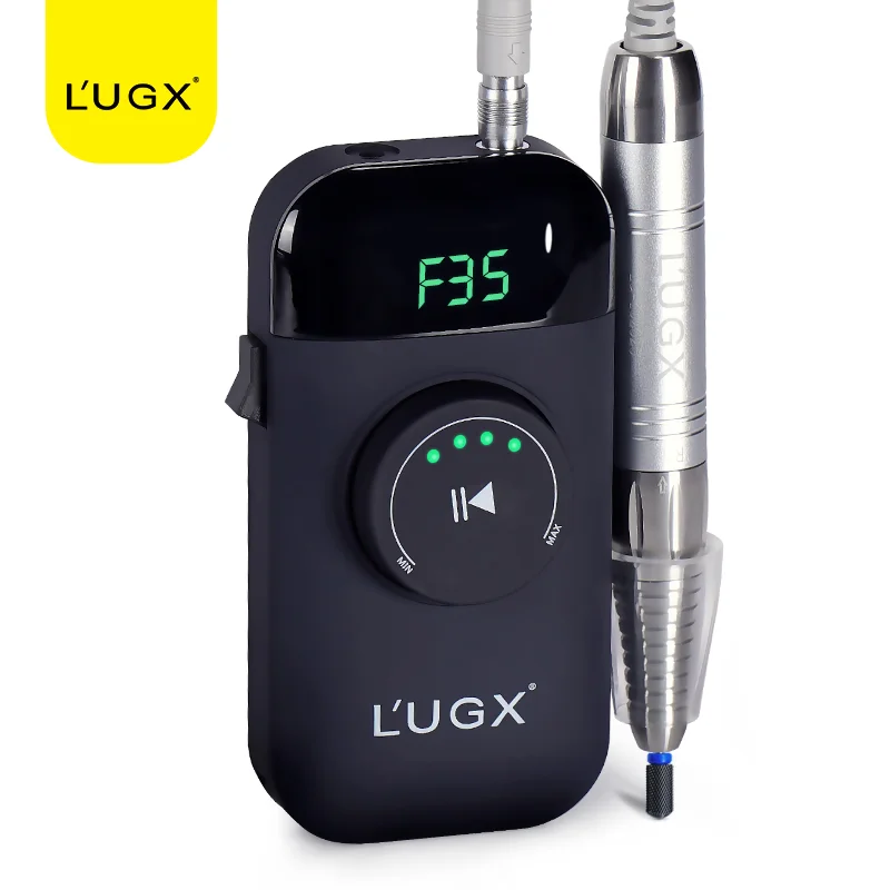 

L'UGX Nail Drill 35000rpm Electric Brushless Rechargeable Drill Nails Machine