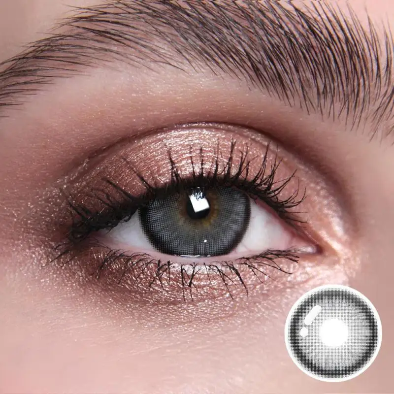 

new arrival Norko Gray color contact lens contact lenses cycle eye contacts cosmetic lens size 14.5mm