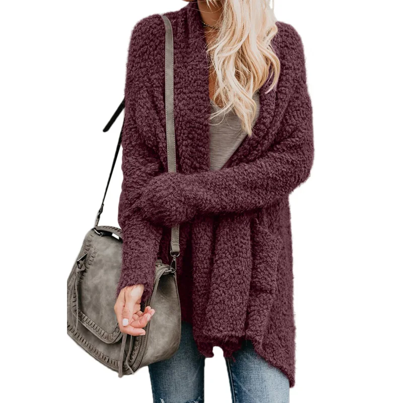 

Autumn Winter Women Cardigan Sweaters Knit Long Women Cardigan