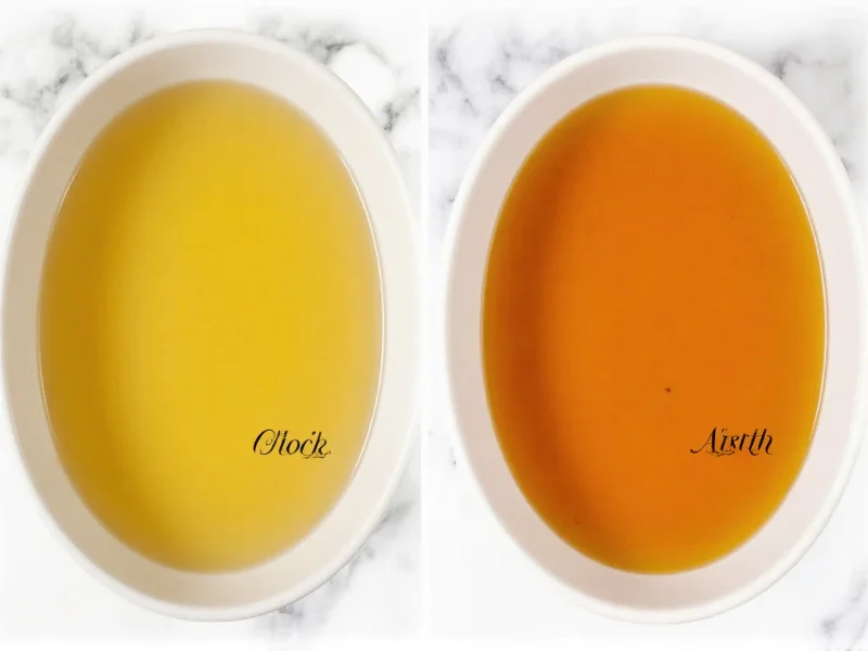 Stock vs Broth: Key Differences Explained Simply