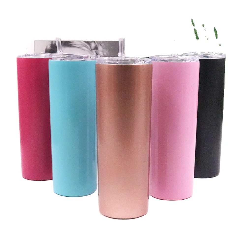 

Manufacturer price 20oz skinny tumbler sublimation blanks water bottle stainless steel