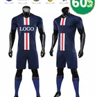 低 moq カスタム昇華した男性サッカーユニフォームセットサッカー + 摩耗サッカーシャツユニフォームサッカーユニフォームチームのための卸売