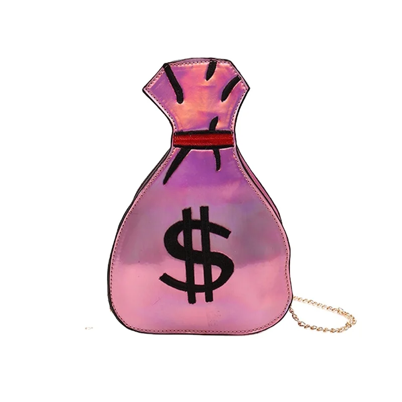 

Fudiantim Fashion Laser Dollar Messenger Bag Ladies Designer Handbags for Women, Multiple