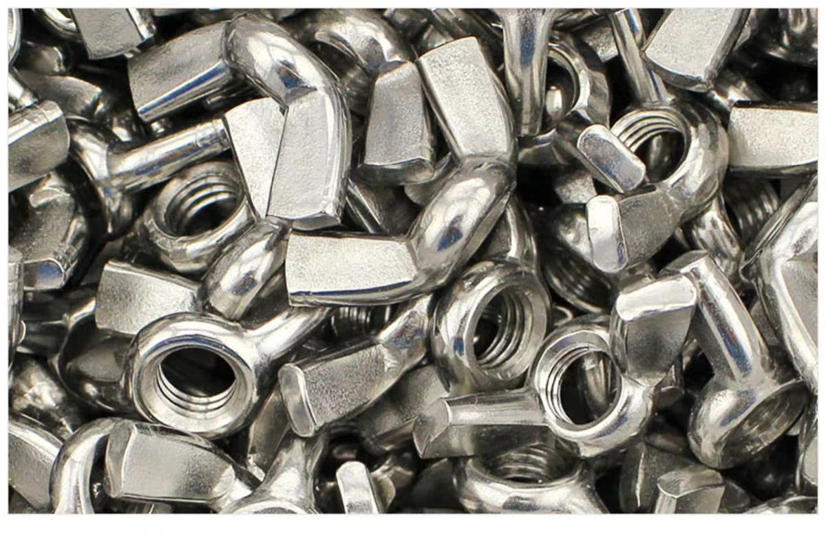 factory supply stainless steel 316 hex head bolt with lock nut