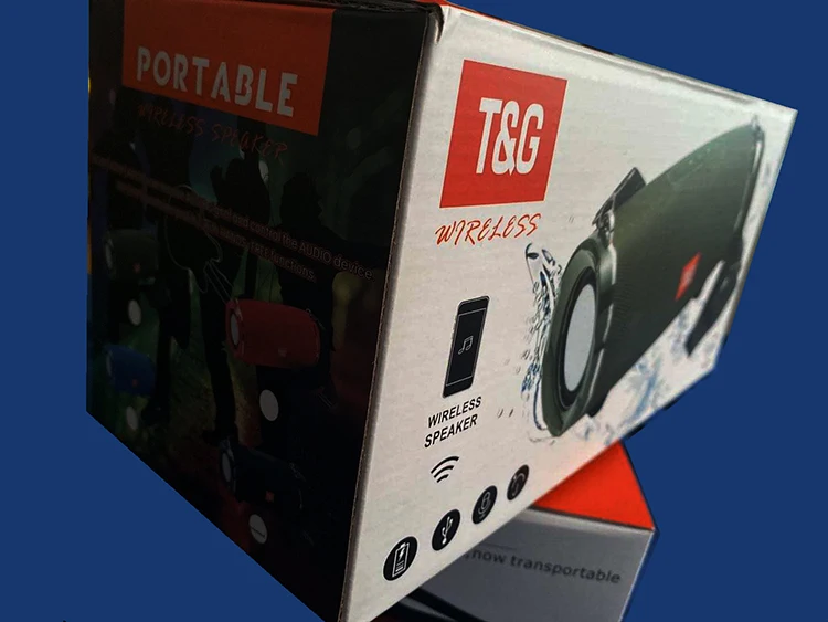 TG187 Speaker waterproof 4400mah high sound bass 50 watt subwoofer BT super bass wierless portable powerful bluetooth speaker - ANKUX.COM