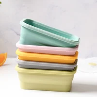 

Amazon Silicone Collapsible Food Storage Containers Folding Food Storage 4 Different Sizes Lunch box