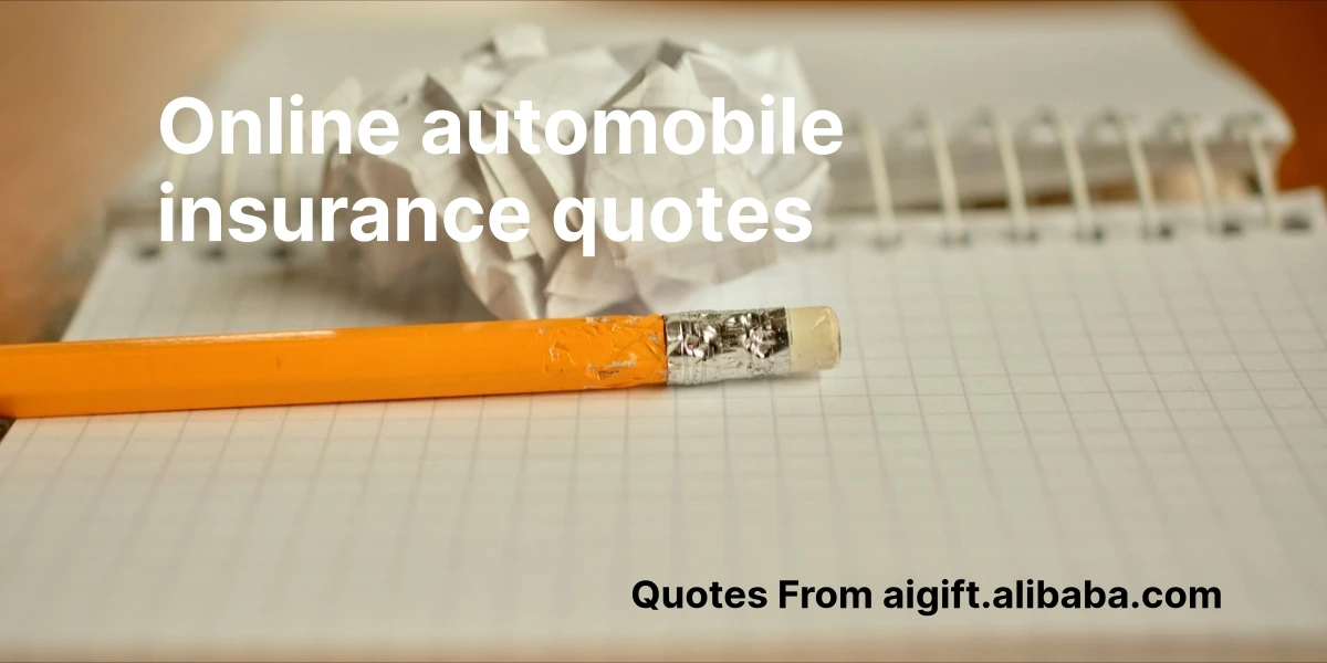 online automobile insurance quotes