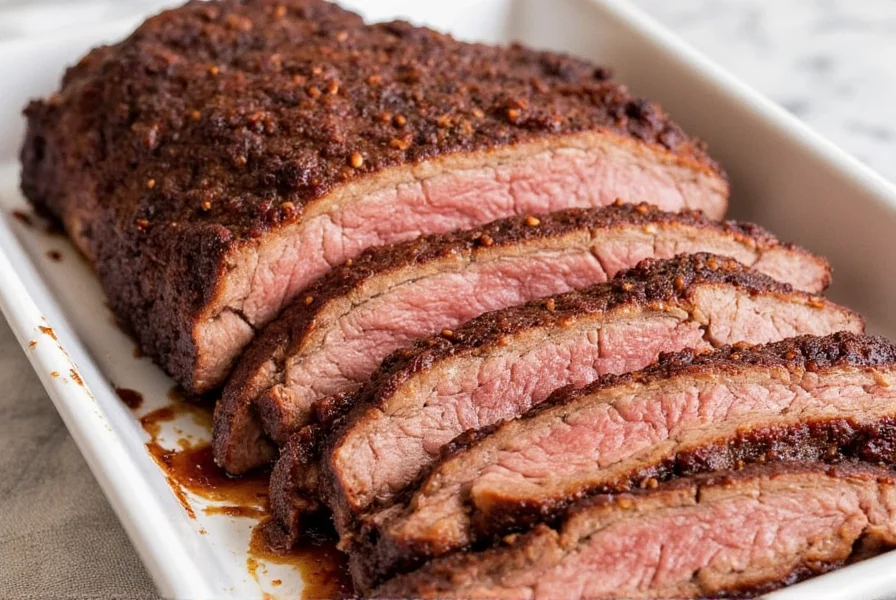 Oven baked beef brisket