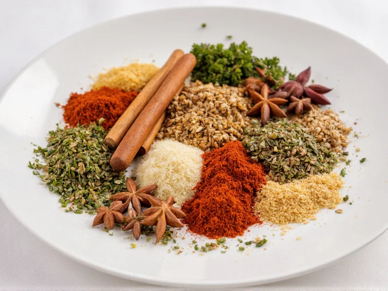 spices and herbs for chicken soup