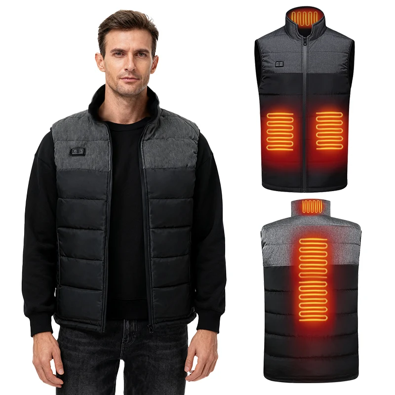 Heated Vest for Men Rechargeable Women Modern Heating Vest Washable Winter Ororo Heated Vest milwaukee Jacket