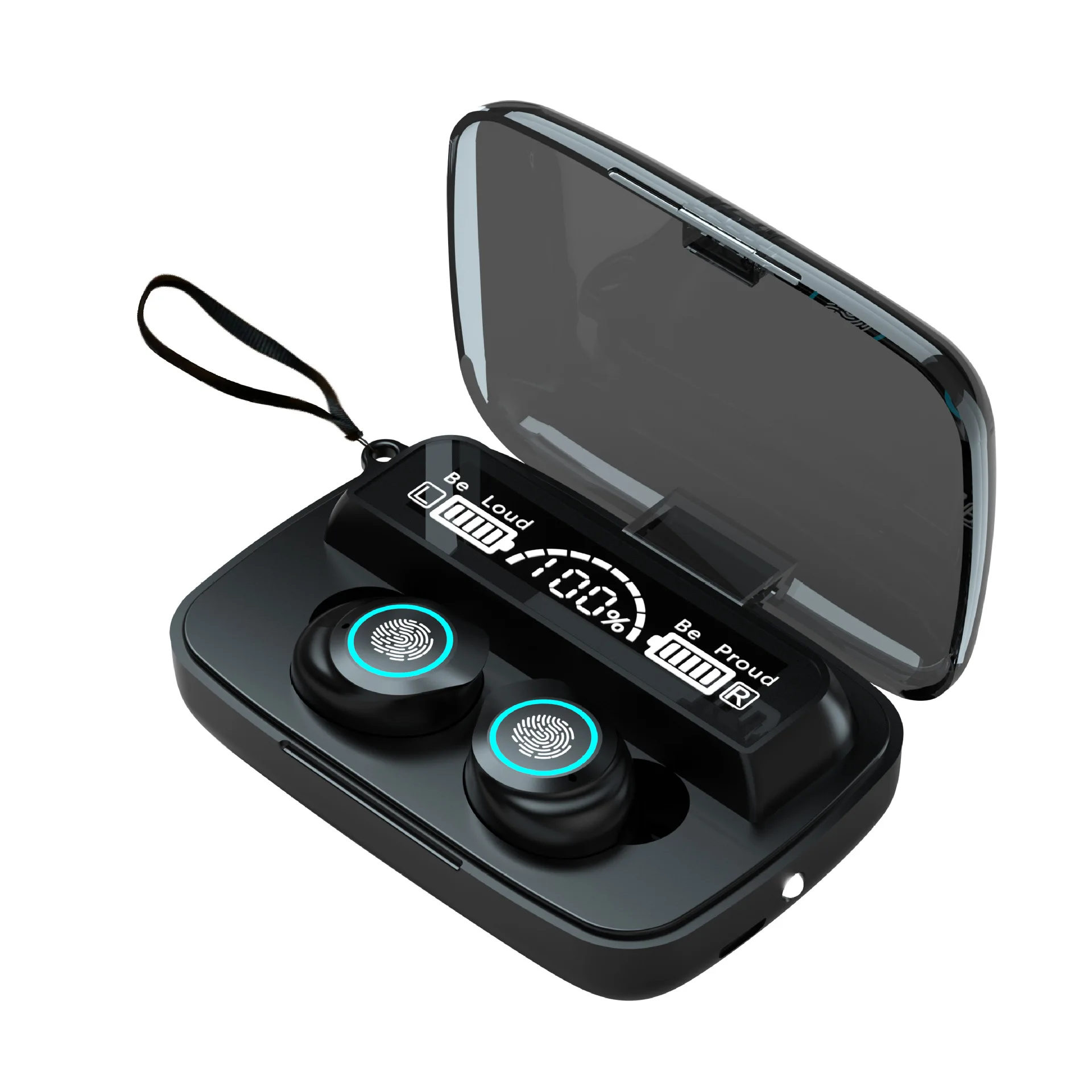 

New product ideas 2021 earbuds 2000mah phones powerbank bt 5.0 gaming waterproof m17 wireless earphone tws buds