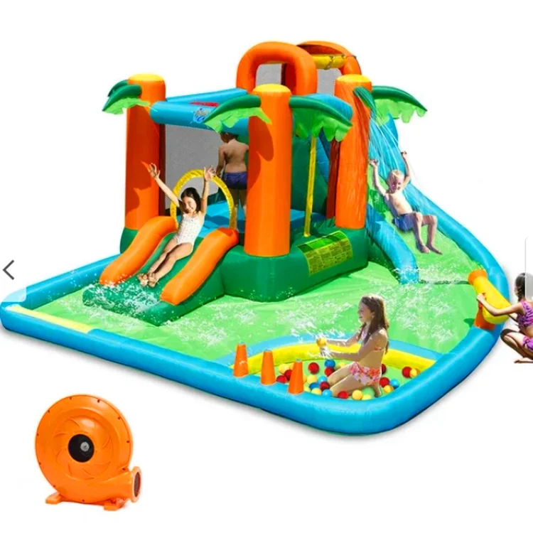 Inflatable Wet Or Dry Slide With Detachable Pool Water Slide - Buy ...