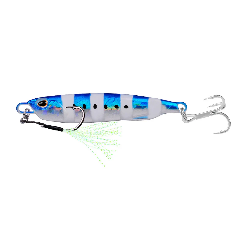 

Artificial fishing lures paraolimpijskie metal lathy sink small fish fishing lures with retail blister box packing, Multi