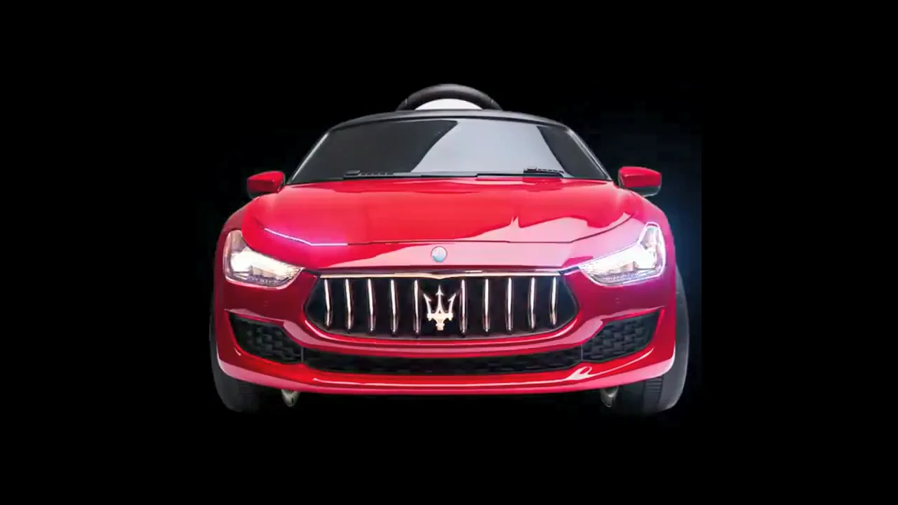 Licensed Maserati 12v Kids Ride On Car Kids Car Remote Control Battery