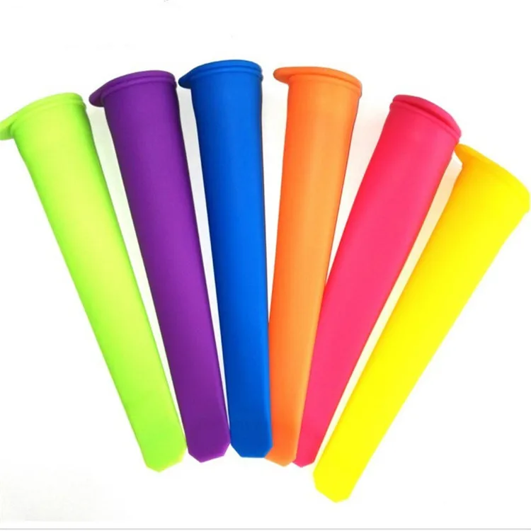 

Y1386 Food Grade Silicone Ice Pop Lolly Popsicle Mould, Random