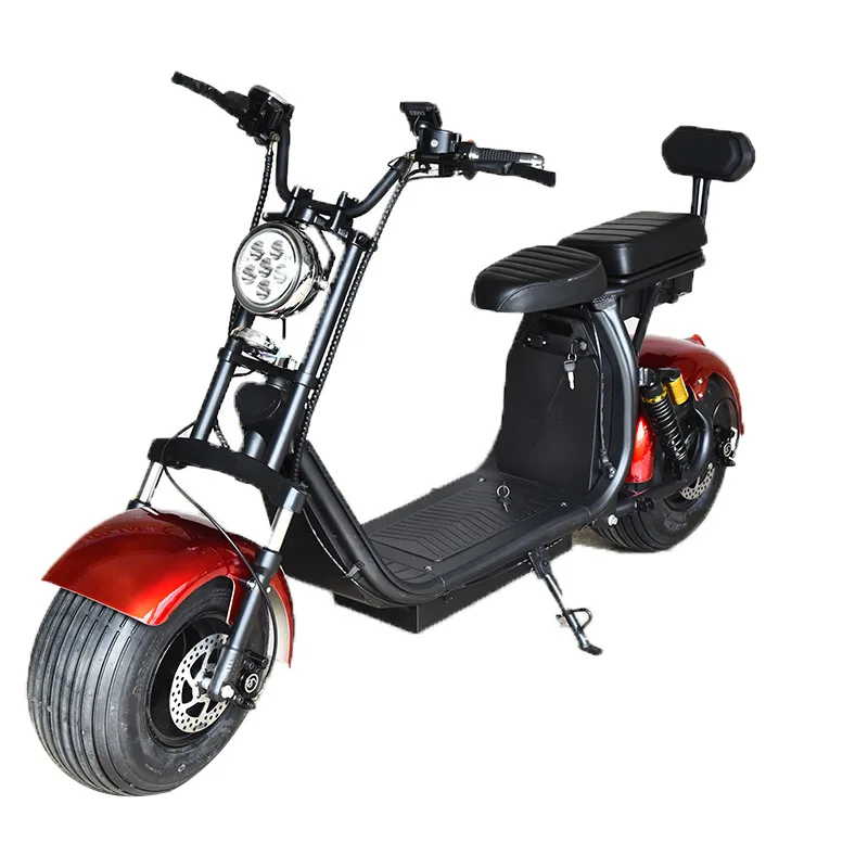 

With free rain cover DDP service 1000w/2000w/3000w 60v 40-60km/h fat tire electric scooter citycoco scooter, Customized color