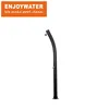 Enjoywater pool spa piscina water curved solar shower with wash tap in 2 sections(SSC20)