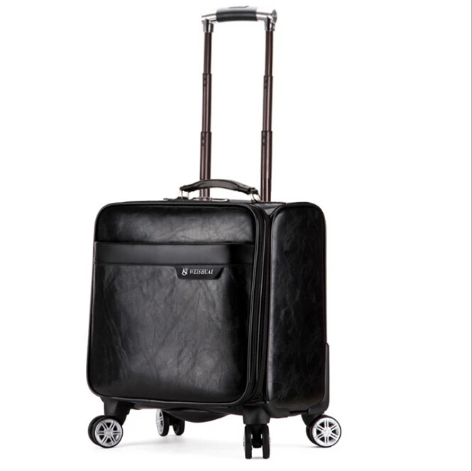 

PU Material Luggage Case Factory Wholesale Trolley Travel Suitcase Luggage bag