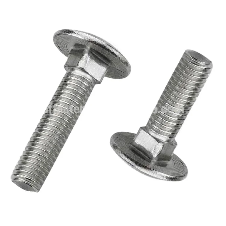 
Haiyan fasteners DIN 603 flat head square neck anchor bolts and nut 