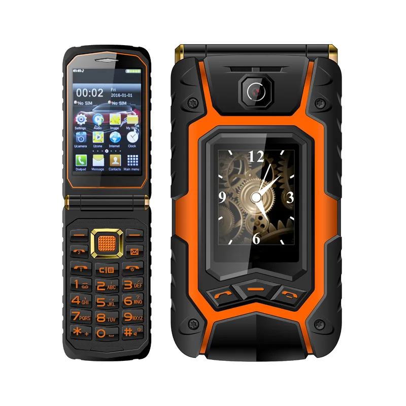 

OEM Rover X9 Dual SIM Card Flip Style Dual Screen Unlocked flip phone