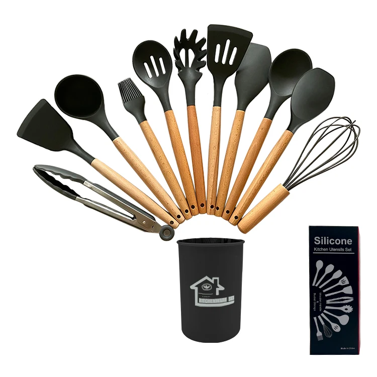 Silicone Spatula, Scraper and Ice Tray Set