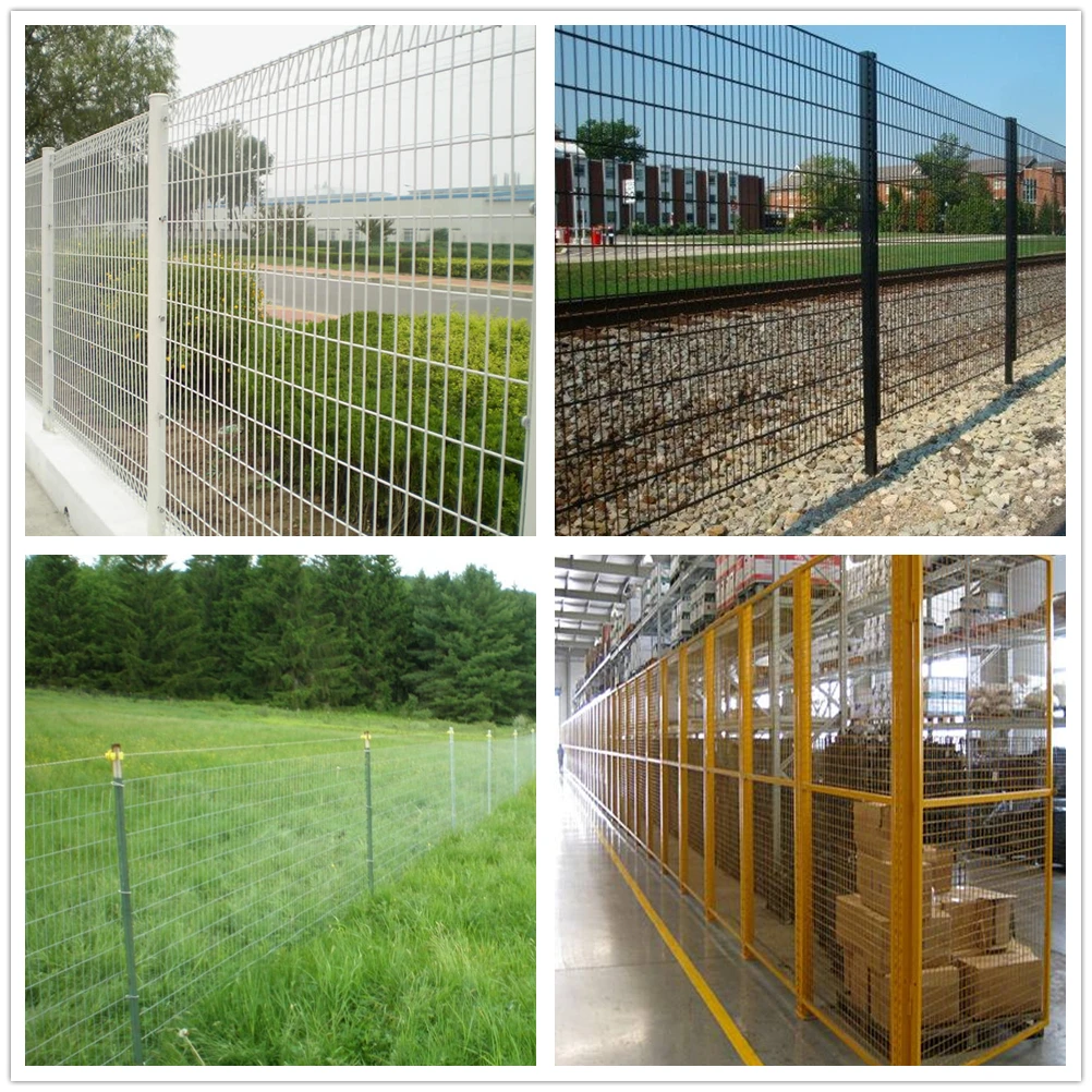 high performance wire mesh fence and guardrail for warehouse