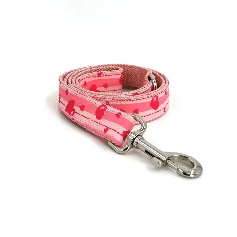 

Manufacturer direct selling strong pull small pink core pet dog traction rope, Customized color