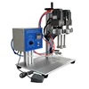 tabletop pneumatic bottle cap locker, plastic bottle capping machine