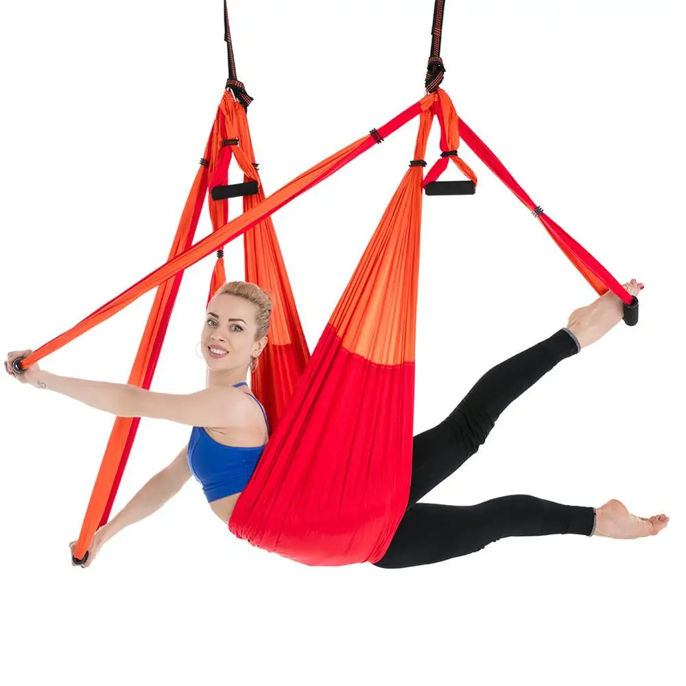 

High Strength Low Stretch anti-gravity yoga hammock
